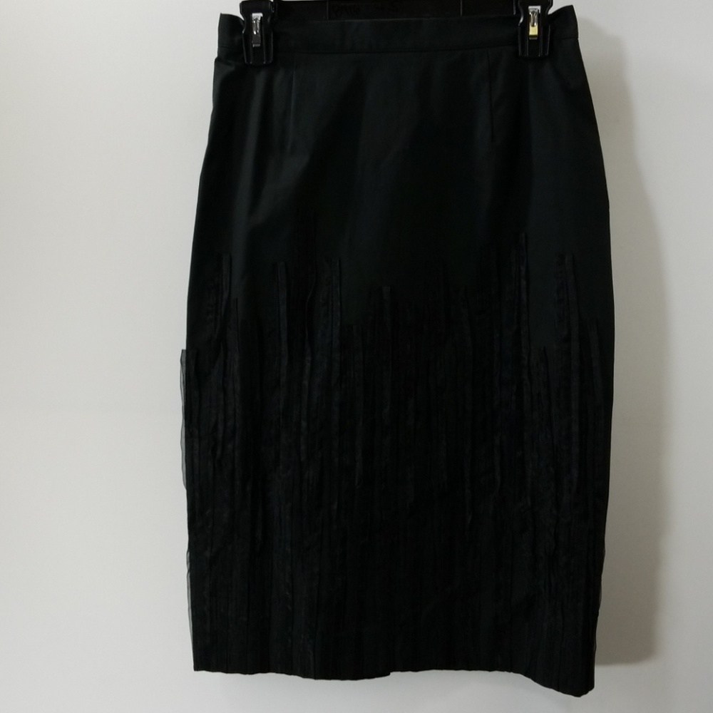 Moschino Cheap And Chic Black Pencil Skirt Size 8